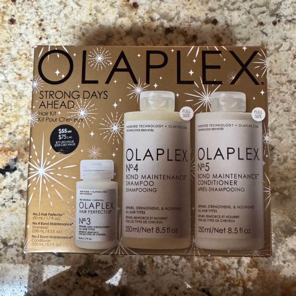 🔥 NEW OLAPLEX SHAMPOO AND CONDITIONER GIFT SET WITH PERFECTOR